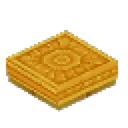 Gold Brick Roof - Flat