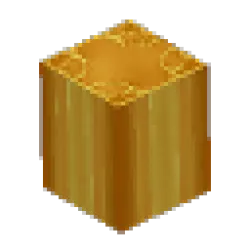 Gold Brick Pillar - Middle