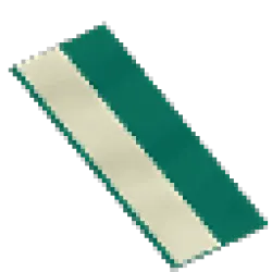 Modern Dark Green Cloth Roof - Shallow