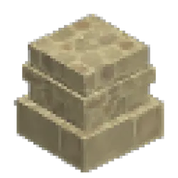 Limestone Cobble Pillar - Base