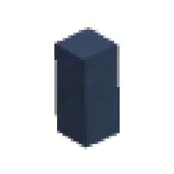 Dark Blue Runic Brick Beam