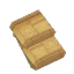 White Sandstone Brick Roof - Hollow