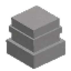 Concrete Brick Pillar - Base