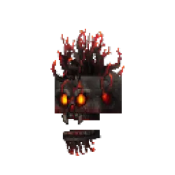 Incandescent Skeleton Head