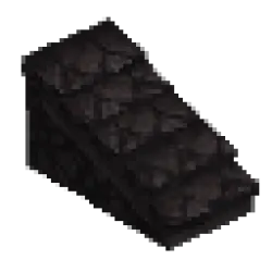 Cooled Magma Cobble Roof - Shallow