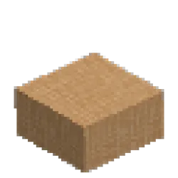 Light Orange Cloth - Half Slab