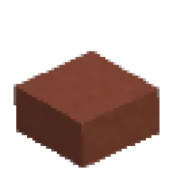 Dark Brown Clay - Smooth Half Slab