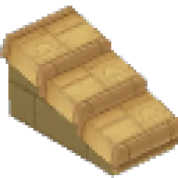 White Sandstone Brick Roof - Shallow