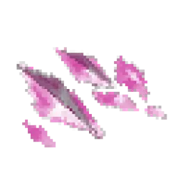 Pink Crystal Shards