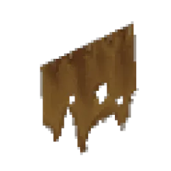 Hide Tent Roof - Torn