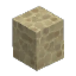 Limestone Cobble Pillar - Middle
