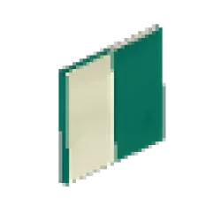 Modern Dark Green Cloth Roof - Vertical