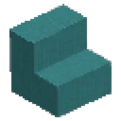 Cyan Cloth - Stairs
