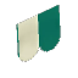 Modern Dark Green Cloth Roof - Flap