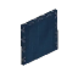 Blue Cloth Roof - Vertical