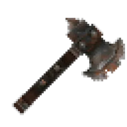 Rusty Iron Axe