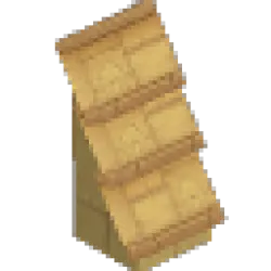 White Sandstone Brick Roof - Steep