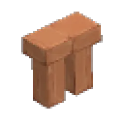 Peachstone Brick Wall