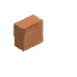 Peachstone Brick Pipe - Short