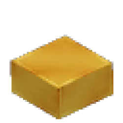 Gold Brick Half Slab - Smooth