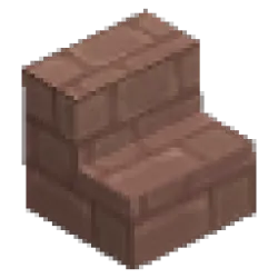 Ledgestone Cobble Stairs