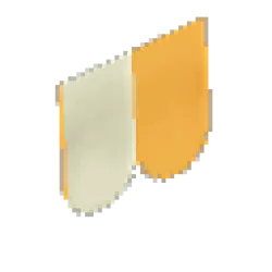 Modern Yellow Cloth Roof - Flap
