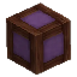 Wooden Wall - Full Purple