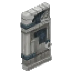 Large Light Temple Door