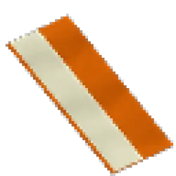 Modern Orange Cloth Roof - Shallow