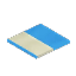 Modern Blue Cloth Roof - Horizontal
