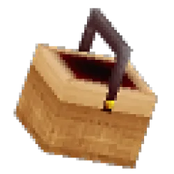 Halloween Straw Basket