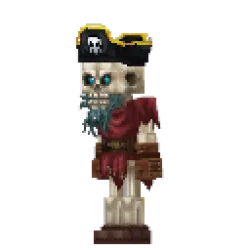 Skeleton Pirate Captain