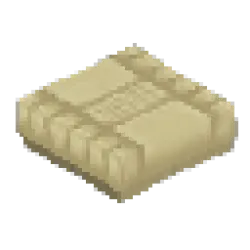 Limestone Brick Roof - Flat