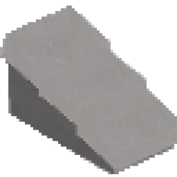 Concrete Brick Roof - Shallow