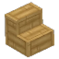 Tropical Wood Stairs