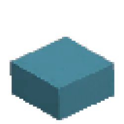 Cyan Clay - Smooth Half Slab