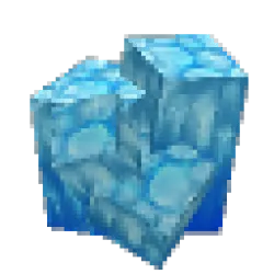 Cyan Crystal - Large