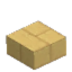 White Sandstone Brick Half Slab