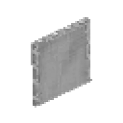 White Cloth Roof - Vertical