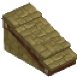 Quartzite Cobble Roof - Shallow