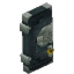 Large Dark Temple Door