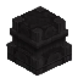 Cooled Magma Brick Pillar - Base