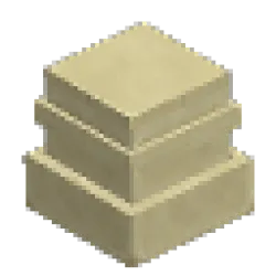 Limestone Brick Pillar - Base
