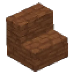 Red Sandstone Cobble Stairs