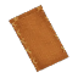 Orange Cloth Roof - Sloped