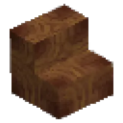 Cedar Log - Stairs