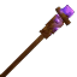 Purple Crystal Staff