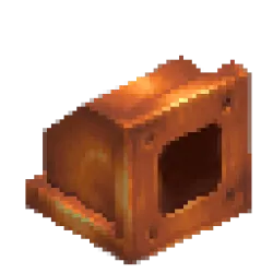 Copper Pipe - Large Corner