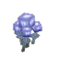 Violet Glowing Mushroom