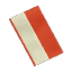 Modern Red Cloth Roof - Sloped